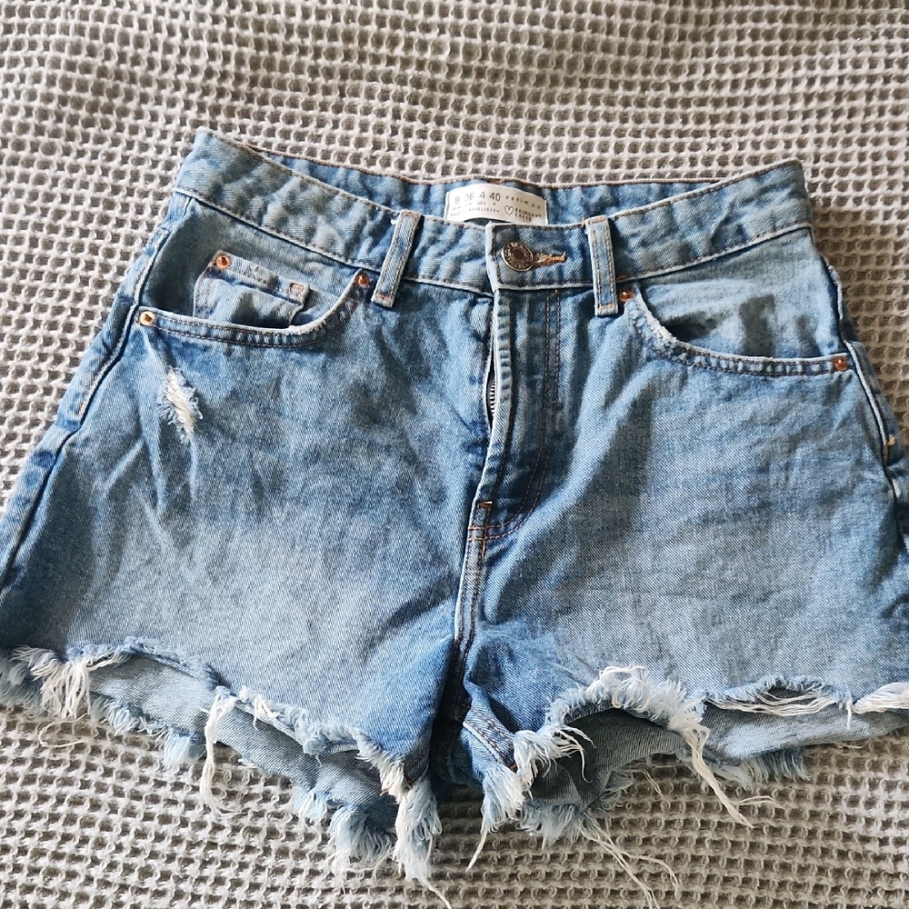 Denim Blue Women's Shorts